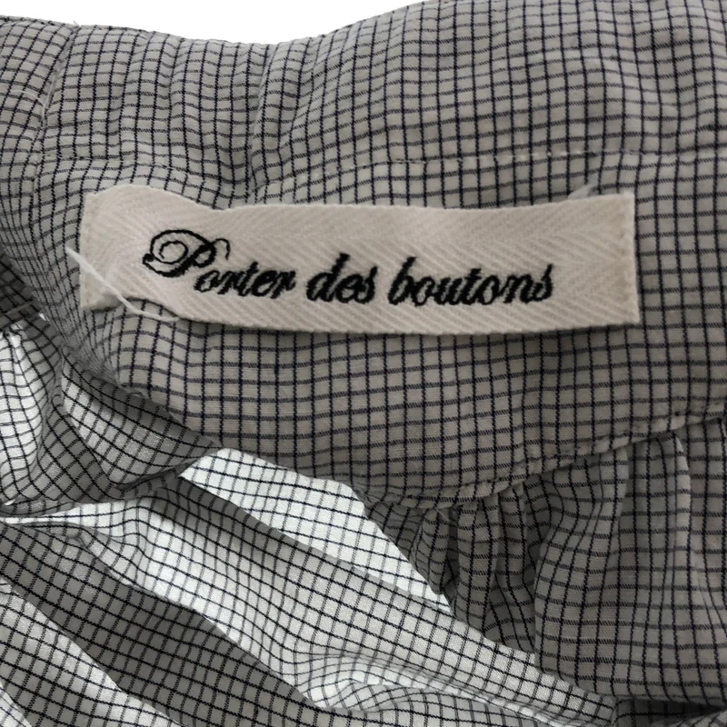 PORTER DES BOUTONS / ポルテデブトン | チェック ワイドパンツ |