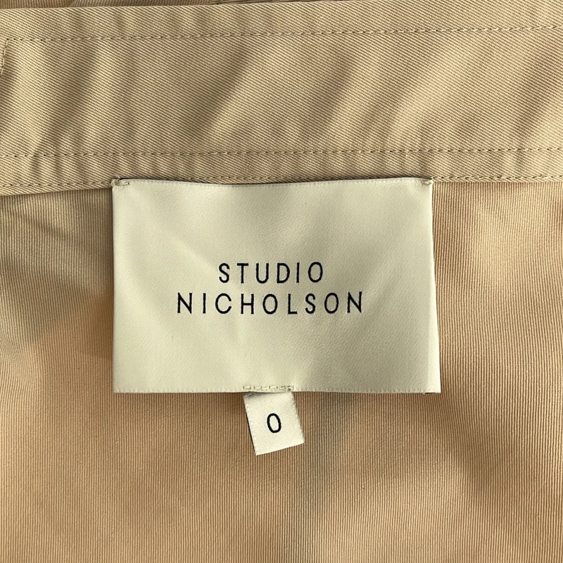Studio Nicholson / スタジオニコルソン | コットンツイル エプロン | 0 | レディース