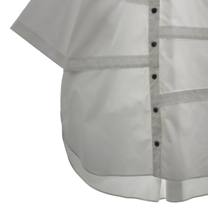 ENFOLD / エンフォルド | STEP SHIRT コットン シャツ 300IA530-0171 | 38 | レディース