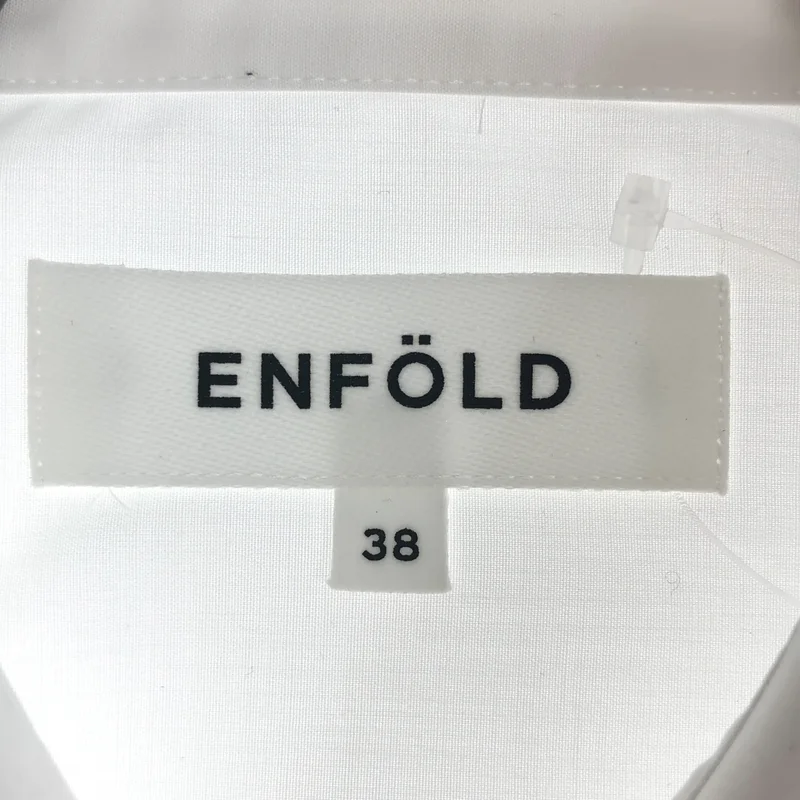 ENFOLD / エンフォルド | STEP SHIRT コットン シャツ 300IA530-0171 | 38 | レディース