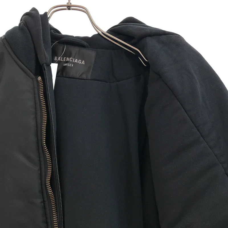 BALENCIAGA / バレンシアガ | ナイロン コットン ドッキング ジャケット | 0 | メンズ