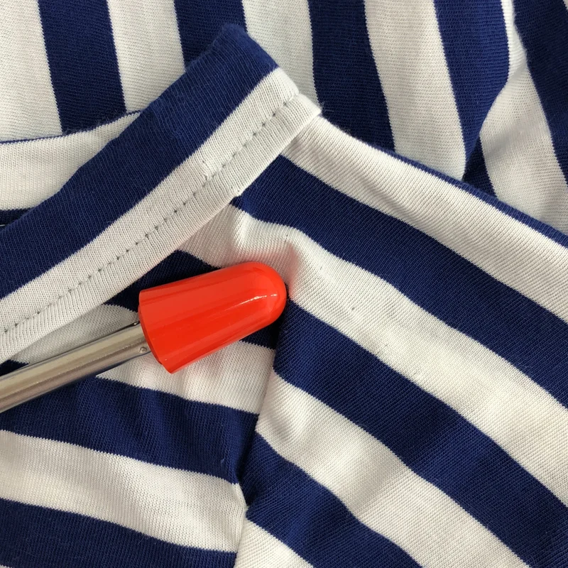 tricot COMME des GARCONS / トリココムデギャルソン | 2019SS | コットン ボーダー フリル切替 カットソー | S | レディース