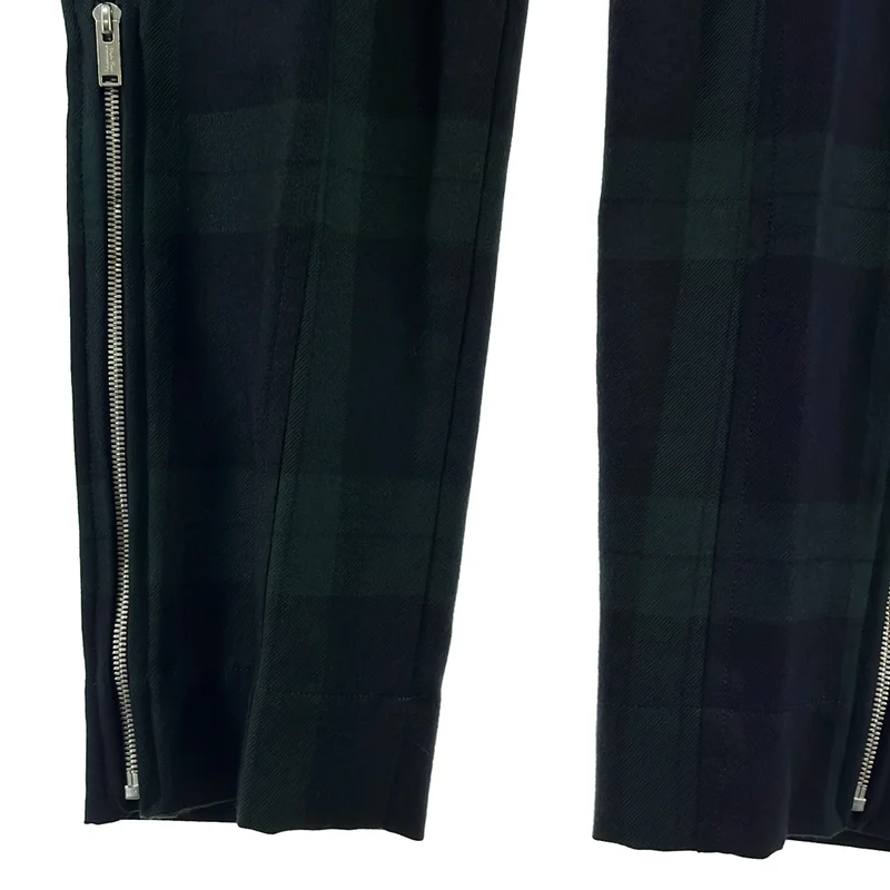 UNDERCOVERISM / アンダーカバイズム | 2011AW | MIRROR期 チェック ベルテッド ボンテージパンツ | 4 | メンズ
