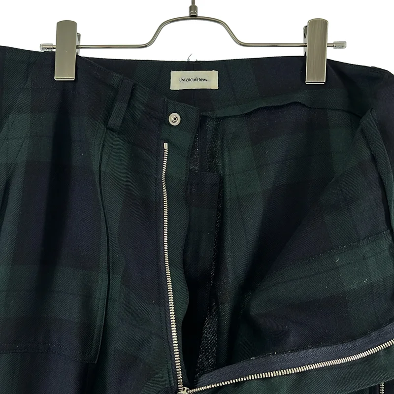 UNDERCOVERISM / アンダーカバイズム | 2011AW | MIRROR期 チェック ベルテッド ボンテージパンツ | 4 | メンズ