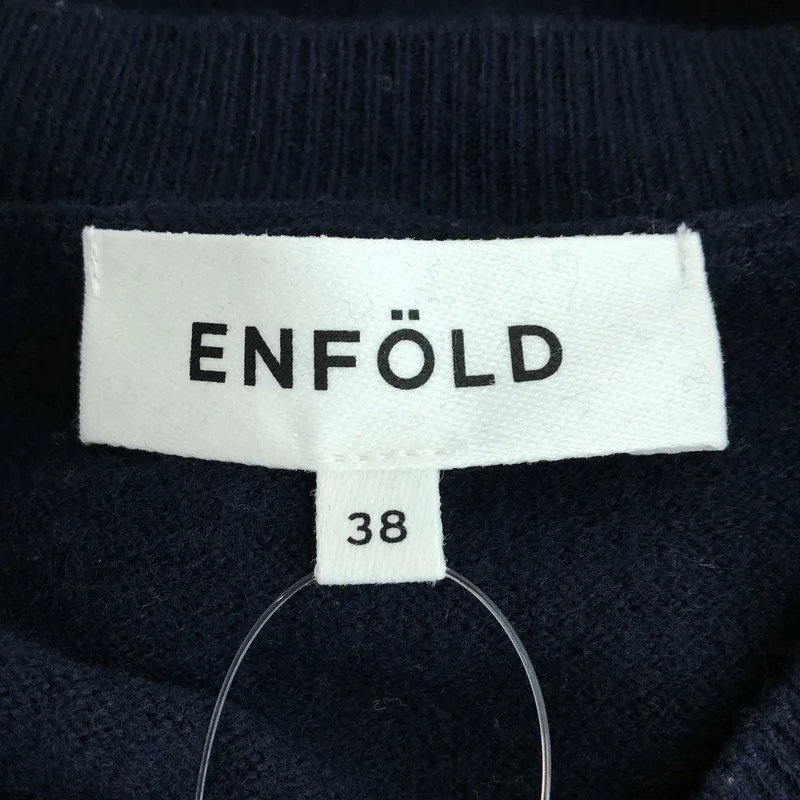ENFOLD / エンフォルド | ウール サイドラインニット | 38 | レディース