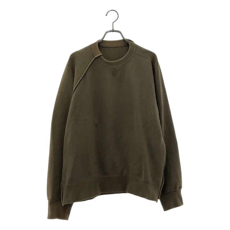 sacai / サカイ | 2025AW | Sponge Sweat Pullover 切替 クルーネックスウェット 25-03890M | 1 | メンズ