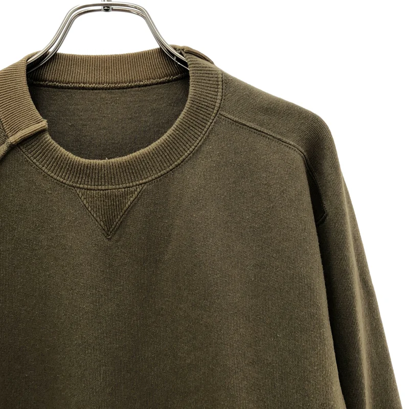 sacai / サカイ | 2025AW | Sponge Sweat Pullover 切替 クルーネックスウェット 25-03890M | 1 | メンズ