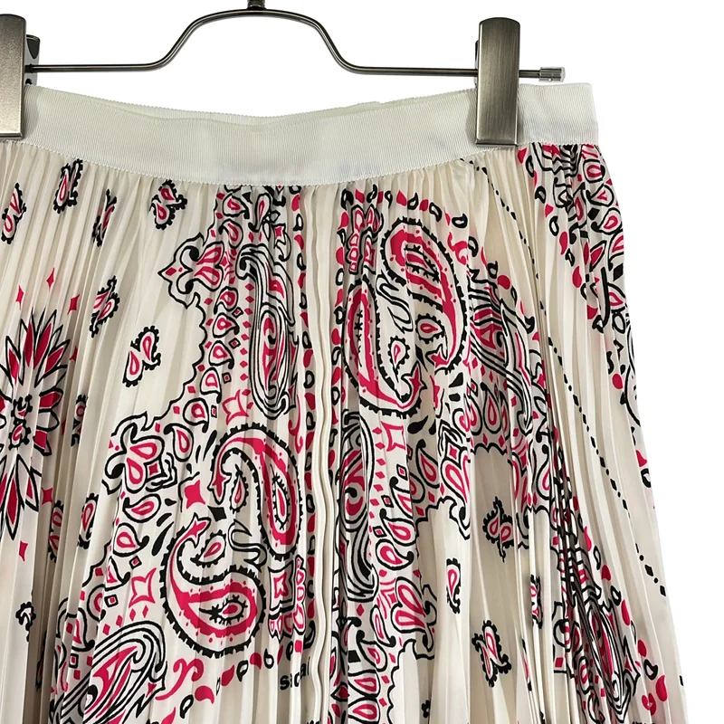 sacai / サカイ | Bandana Print Skirt バンダナ プリーツ ラップスカート | 1 | レディース