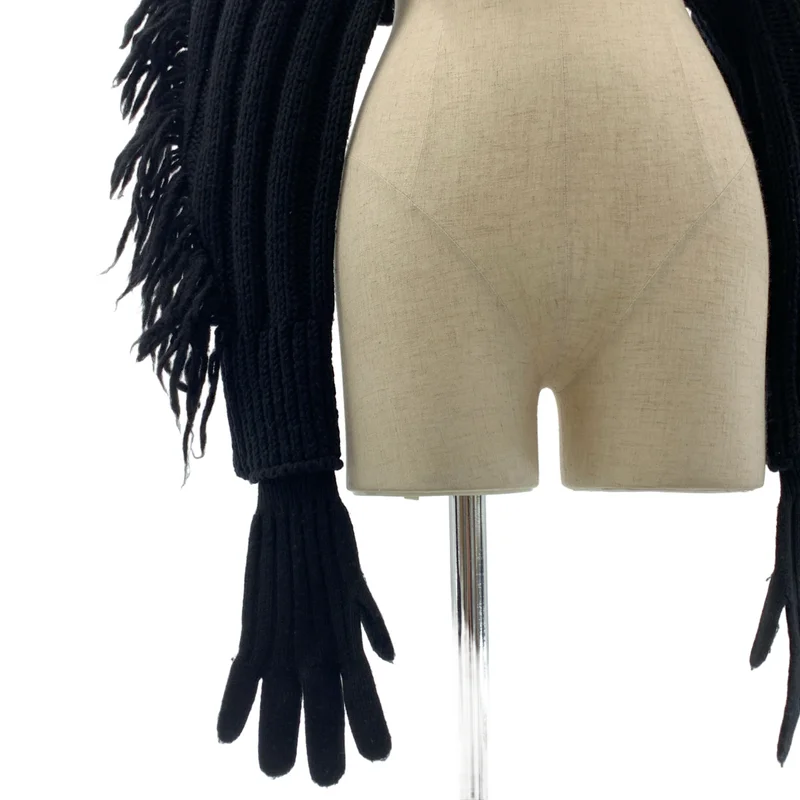 ISSEY MIYAKE / イッセイミヤケ | 2022AW | ウール グローブニット ニットボレロ | 2 | レディース