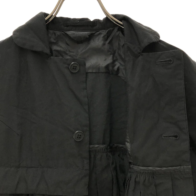 COMME des GARCONS / コムデギャルソン | 2016SS | ラウンドカラー タック ジャケット GQ-J013 | XS | レディース
