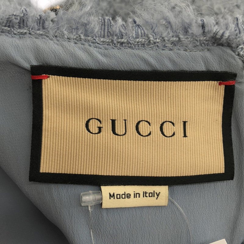 GUCCI / グッチ | ツイード ワンピース 776509 | 40 | レディース