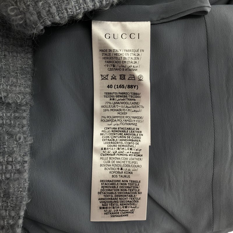 GUCCI / グッチ | ツイード ワンピース 776509 | 40 | レディース
