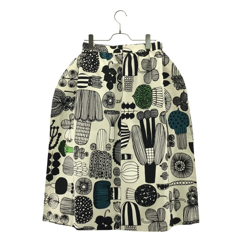 JUNYA WATANABE COMME des GARCONS / ジュンヤワタナベ | ×marimekko / コットン 総柄 スカート | S | レディース
