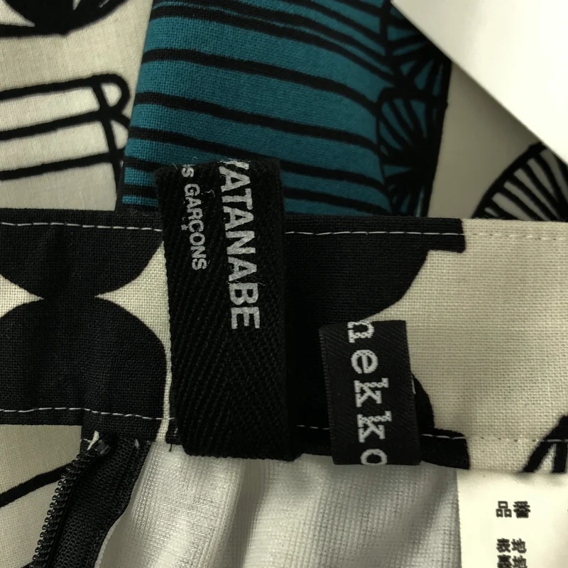 JUNYA WATANABE COMME des GARCONS / ジュンヤワタナベ | ×marimekko / コットン 総柄 スカート | S | レディース