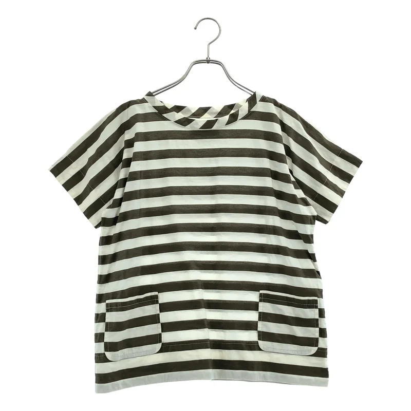tricot COMME des GARCONS / トリココムデギャルソン | レーヨン ナイロン ボーダー カットソー | M | レディース