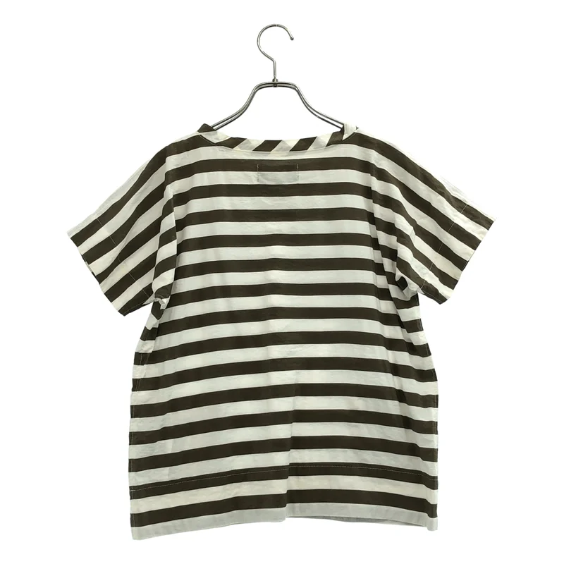 tricot COMME des GARCONS / トリココムデギャルソン | レーヨン ナイロン ボーダー カットソー | M | レディース