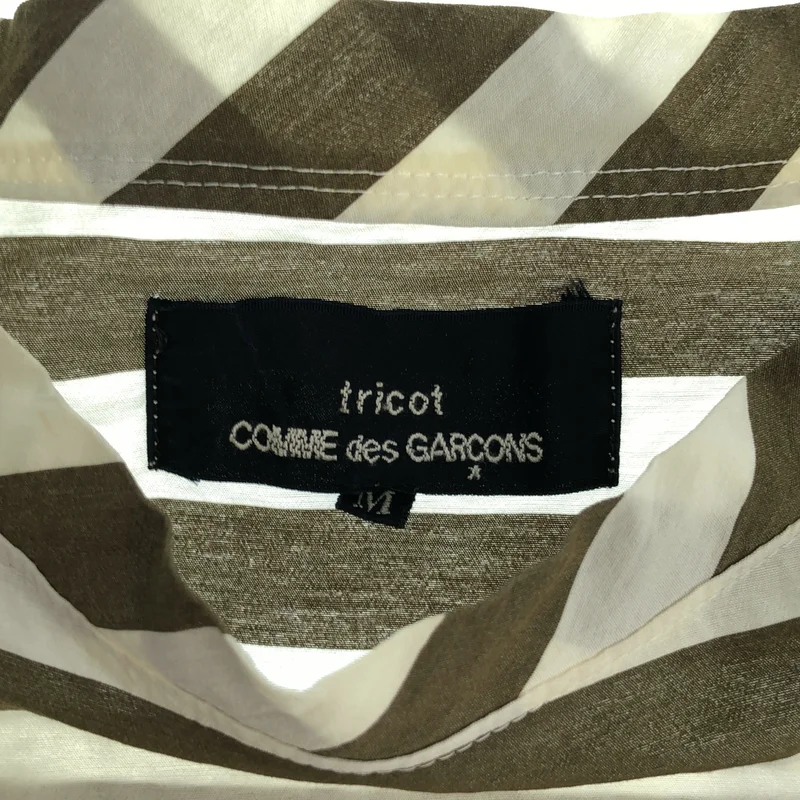 tricot COMME des GARCONS / トリココムデギャルソン | レーヨン ナイロン ボーダー カットソー | M | レディース