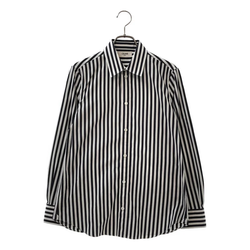 CELINE / セリーヌ | ストライプ シャツ_長袖 2C009327D | 38 | レディース