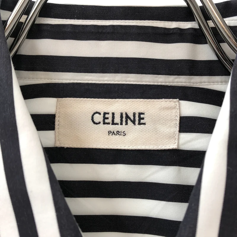 CELINE / セリーヌ | ストライプ シャツ_長袖 2C009327D | 38 | レディース