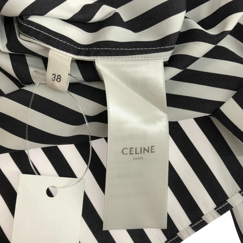 CELINE / セリーヌ | ストライプ シャツ_長袖 2C009327D | 38 | レディース