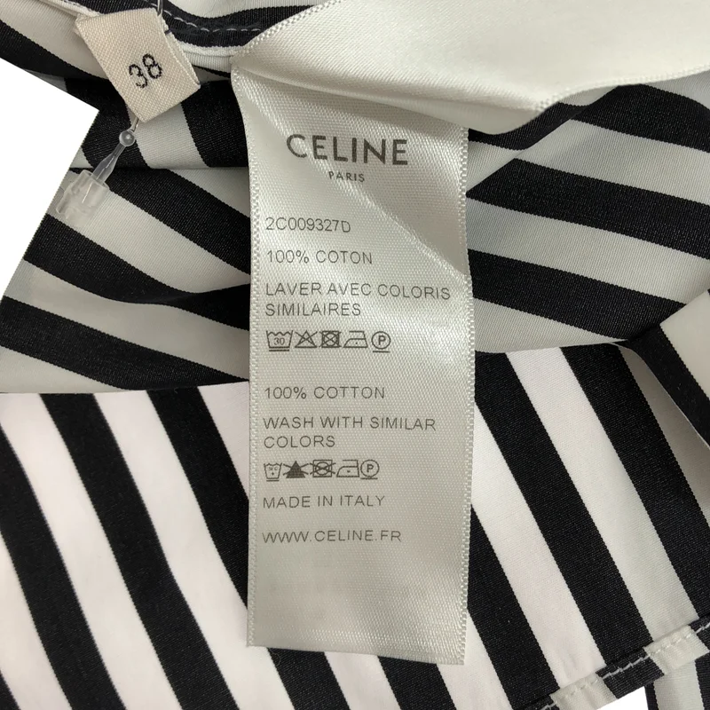 CELINE / セリーヌ | ストライプ シャツ_長袖 2C009327D | 38 | レディース