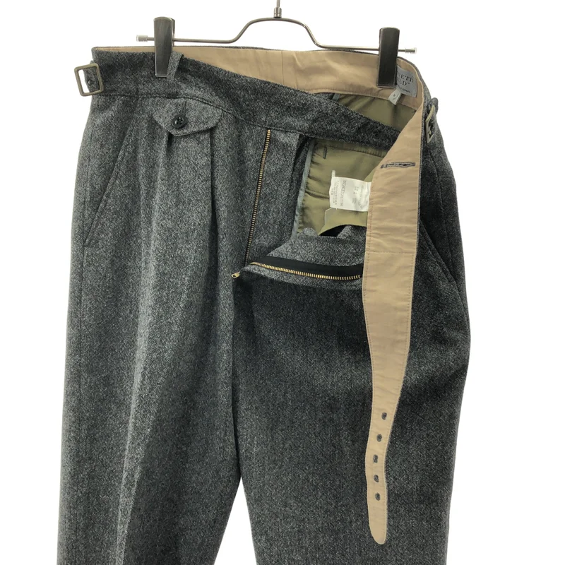 KENNETH FIELD / ケネスフィールド | MOON TWEED GURKA TROUSER / ムーン社 ウールツイード グルカパンツ | M | メンズ