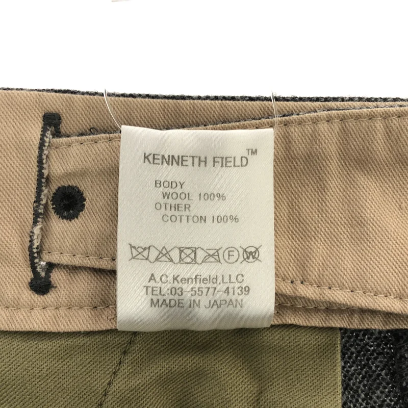 KENNETH FIELD / ケネスフィールド | MOON TWEED GURKA TROUSER / ムーン社 ウールツイード グルカパンツ | M | メンズ