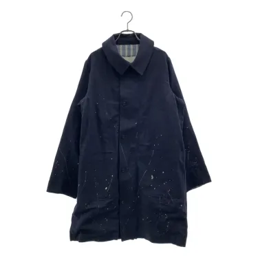 visvim / ビズビム | GREASE MONKEY COAT ペイント加工  グレイス モンキー コート | 2 | ネイビー | メンズ visvim / ビズビム | GREASE MONKEY COAT ペイント加工 グレイス