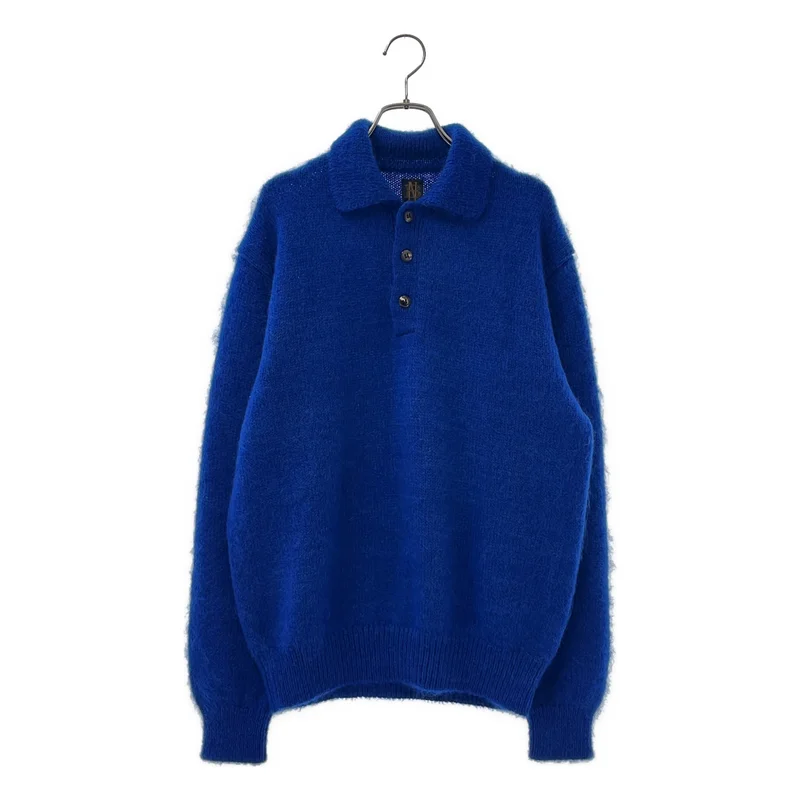 BATONER / バトナー | PURE MOHAIR POLO ピュア モヘア ポロネックニット | 2 | メンズ