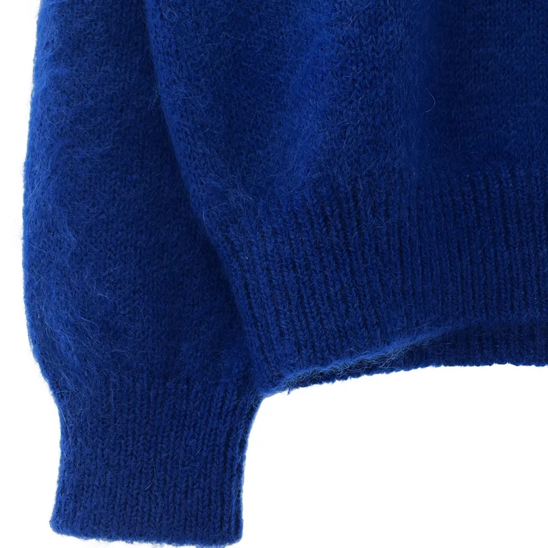 BATONER / バトナー | PURE MOHAIR POLO ピュア モヘア ポロネックニット | 2 | メンズ