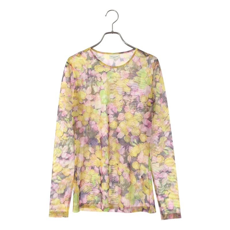 DRIES VAN NOTEN / ドリスヴァンノッテン | セカンドスキン Tシャツ_長袖 | M | レディース