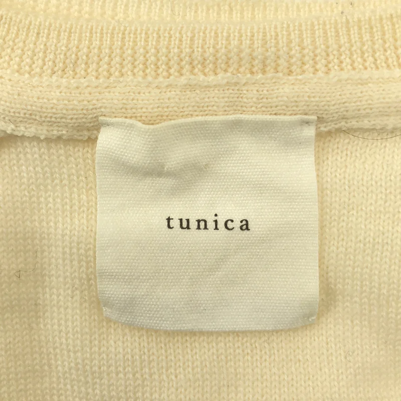 tunica / チュニカ | ウール モヘヤ ケーブル ニット | F | レディース