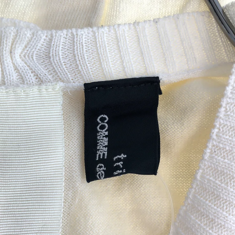 tricot COMME des GARCONS / トリココムデギャルソン | 2015SS | レース 切替 半袖ニット |