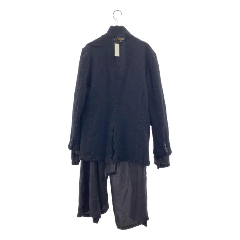 COMME des GARCONS / コムデギャルソン | 2021AW | 縮絨ウール インサイドアウト ウール ロング ジャケット | s | レディース