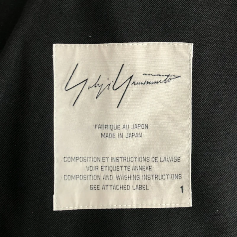 Yohji Yamamoto FEMME / ヨウジヤマモトファム | 断ち切り ピークドラペル ジャケット | 1 | レディース