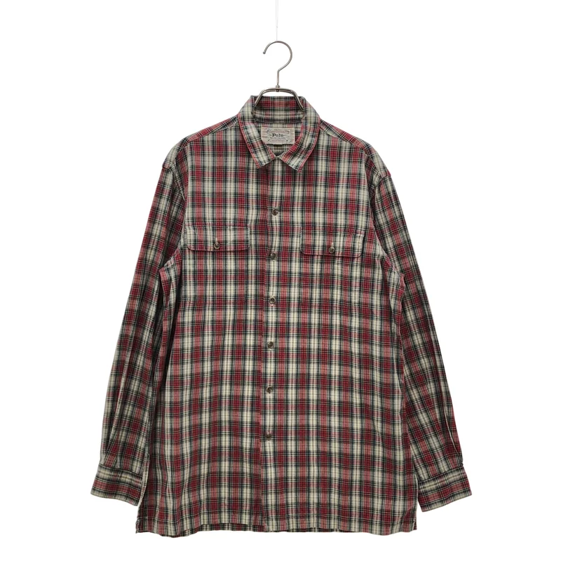 POLO RALPH LAUREN / ポロラルフローレン | 1980s | チェック シャツ_長袖 | S | メンズ