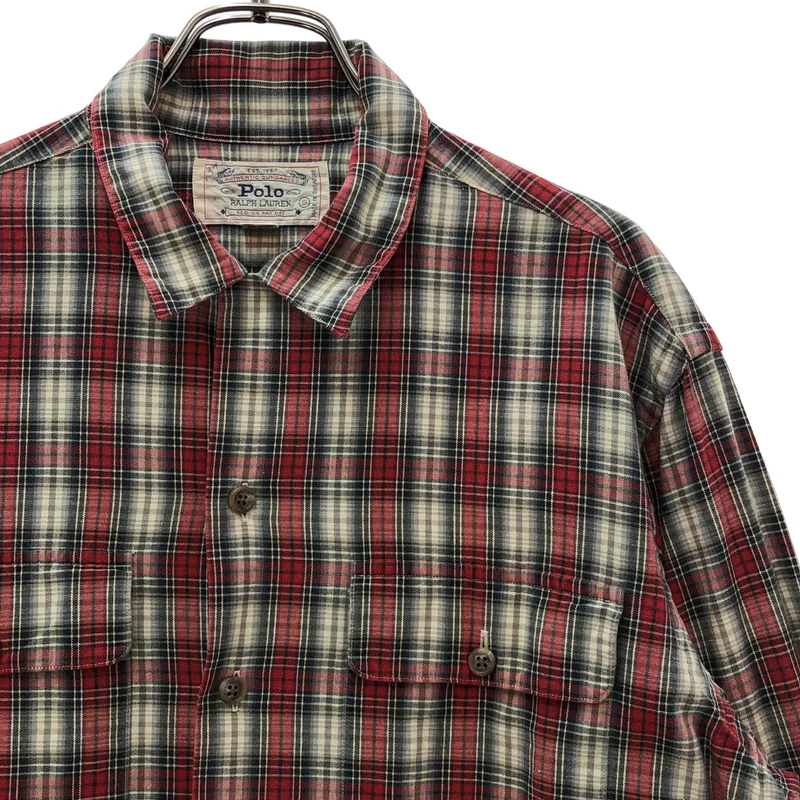 POLO RALPH LAUREN / ポロラルフローレン | 1980s | チェック シャツ_長袖 | S | メンズ
