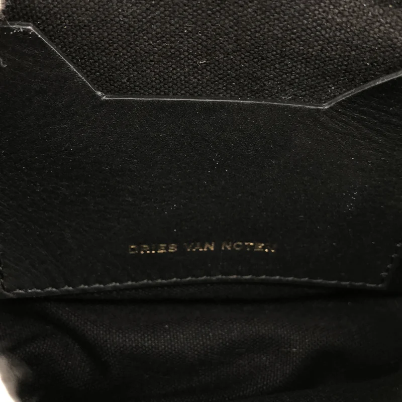 DRIES VAN NOTEN / ドリスヴァンノッテン | レザー ポーチ |