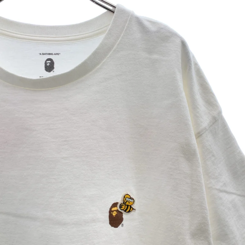 A BATHING APE / アベイシングエイプ | ×READY MADE / ロゴ プリント Tシャツ | L | メンズ