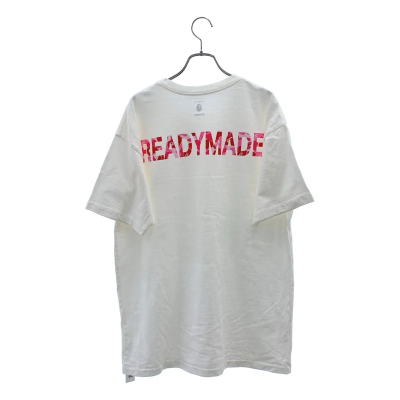 A BATHING APE / アベイシングエイプ | ×READY MADE / ロゴ プリント Tシャツ | L | メンズ
