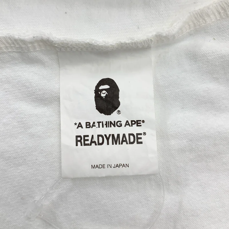 A BATHING APE / アベイシングエイプ | ×READY MADE / ロゴ プリント Tシャツ | L | メンズ