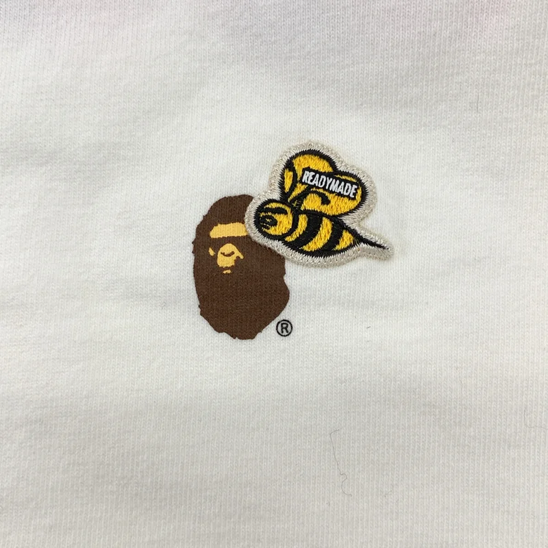 A BATHING APE / アベイシングエイプ | ×READY MADE / ロゴ プリント Tシャツ | L | メンズ