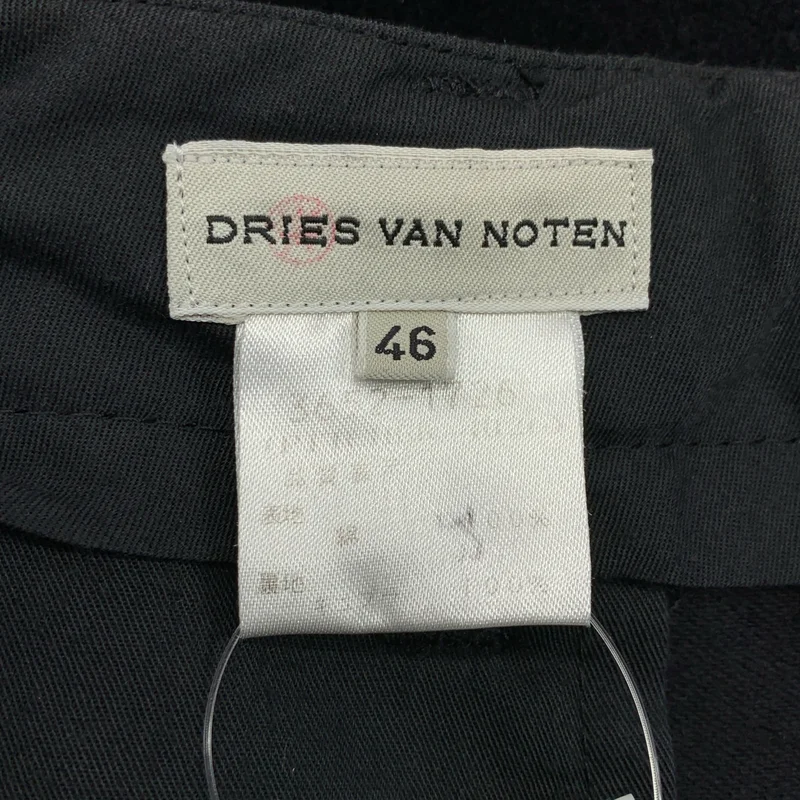 DRIES VAN NOTEN / ドリスヴァンノッテン | コットン ボタンフライ ベロアパンツ | 46 | メンズ