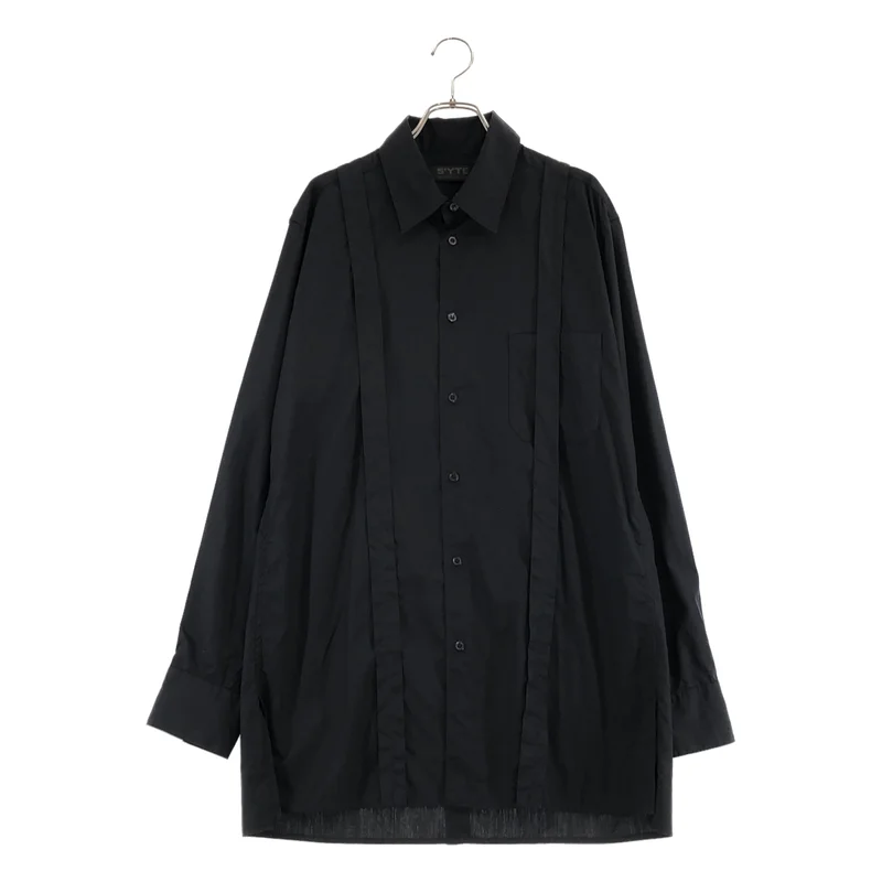 S'YTE YOHJI YAMAMOTO / サイトヨウジヤマモト | Broad Regular Collar Suspend シャツ | 3 | メンズ