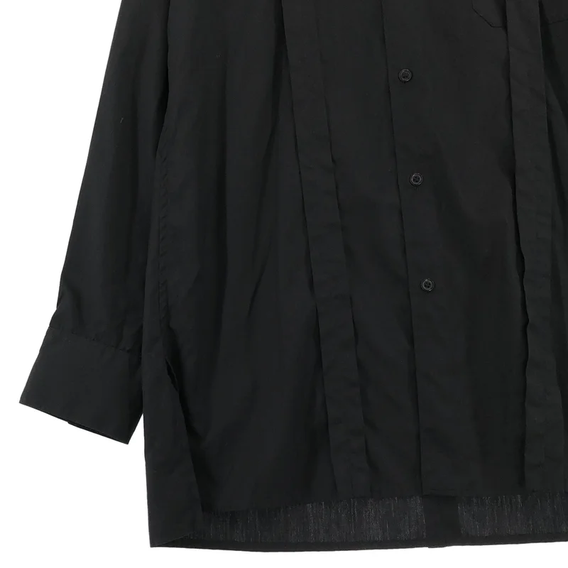 S'YTE YOHJI YAMAMOTO / サイトヨウジヤマモト | Broad Regular Collar Suspend シャツ | 3 | メンズ