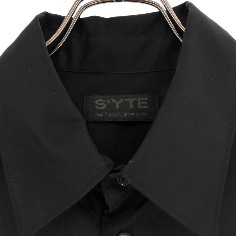 S'YTE YOHJI YAMAMOTO / サイトヨウジヤマモト | Broad Regular Collar Suspend シャツ | 3 | メンズ