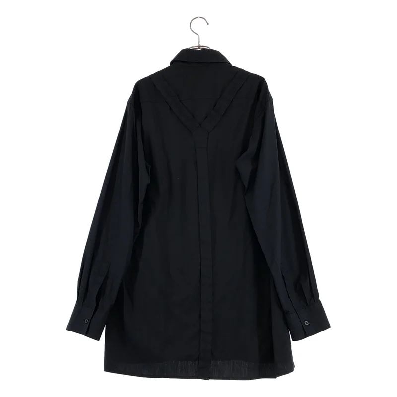 S'YTE YOHJI YAMAMOTO / サイトヨウジヤマモト | Broad Regular Collar Suspend シャツ | 3 | メンズ