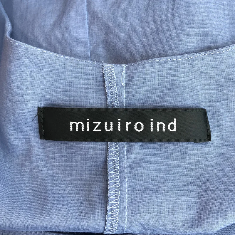 mizuiroind / ミズイロインド | コットン ノースリーブワンピース |
