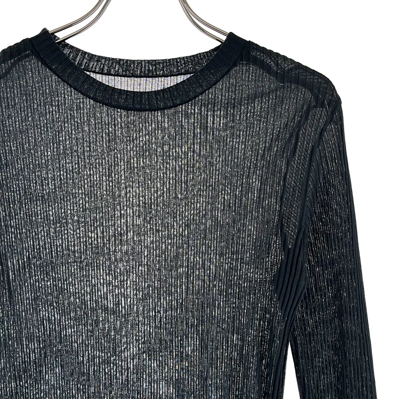 Deuxieme Classe / ドゥーズィエムクラス | 2025AW | TOTAN Sheer / リブ Tシャツ カットソー | F | レディース