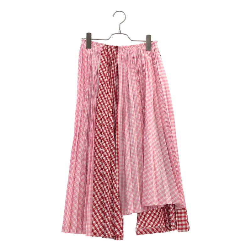 COMME des GARCONS GIRL / コムデギャルソンガール | 2019AW | チェック プリーツ スカート ND-S015 | XS | レディース